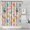 Multicolor, variant on Pioneer Flower 72x84in Shower Curtain,Bathroom Decorative Shower Curtains Set with 12 Hooks,Modern Waterproof Washable Shower Curtain