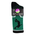 thumbnail image 2 of Basketball Player Victory Crew Socks (Kelly Green/Black/White, Medium), 2 of 2