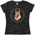 thumbnail image 3 of Inktastic German Shepherd Dog Art Women's T-Shirt, 3 of 5