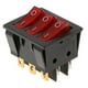 thumbnail image 5 of Interruptor de tipo negro 16A / 30A 250V 9 pines encendido / apagado shamjiam Interruptores de potencia basculante de 9 pines, 5 of 8