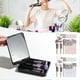 thumbnail image 1 of Travel Makeup Brush Set With LED Light Mirror With 14 Makeup Brush Sets For Gifts, 1 of 5