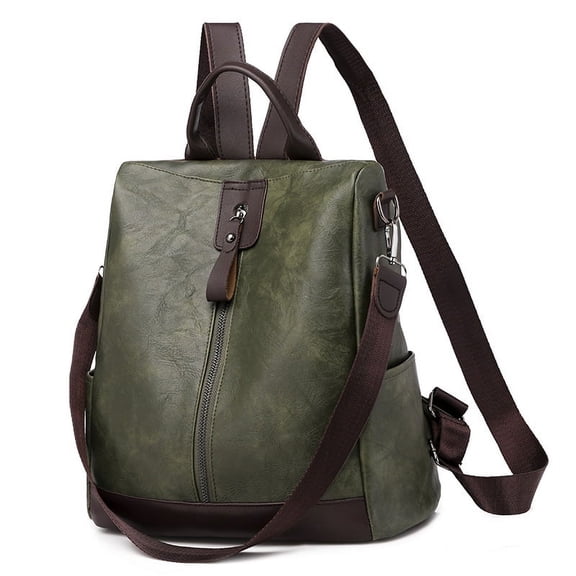 SPEKSEE PU Leather Backpack Purse for Women, Convertible Anti‑theft Travel Backpack, Large Capacity Casual Daypack, Multi‑Pocket Shoulder Bag with Headphone Hole for Work Travel Daily Use
