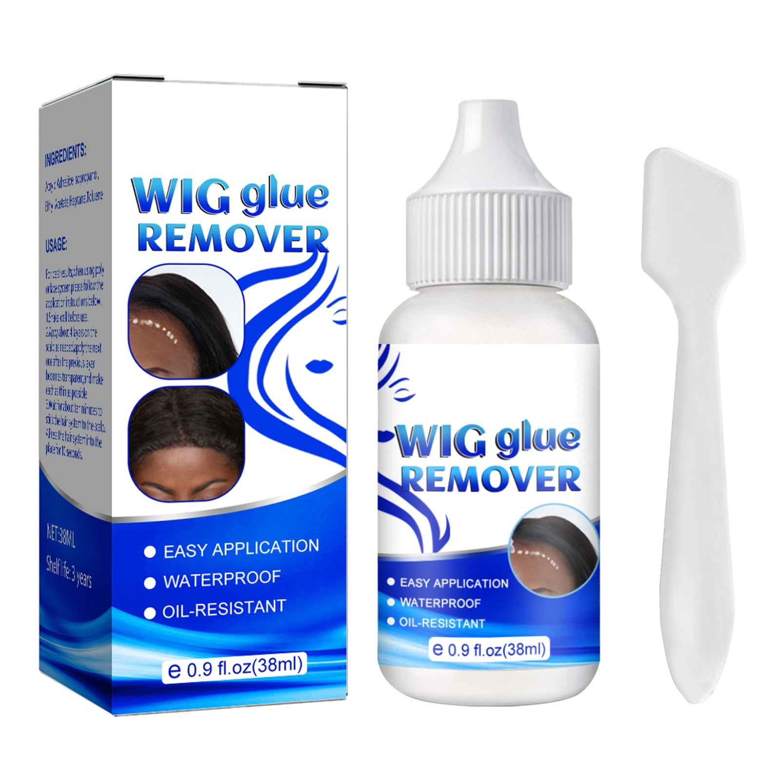 Wig Glue Skin Liquid Glue Weaving Hair Replacement Lace Mesh Bio Scalp
