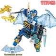 thumbnail image 4 of Ninja War Machine Skibidi - Armadura de inodoro Mech en miniatura, figura de acción, bloques de construcción compatibles con dibujos animados, anime, ciudades, juguetes, regalos, 4 of 5