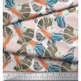 thumbnail image 2 of Soimoi Poly Georgette Fabric Artistic Flower Print Fabric by Yard 42 Inch Wide, 2 of 3