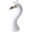 White, variant on Decorationative Bird Head Figurine For Flower Bouquets Table Displays And Indoor Decoration