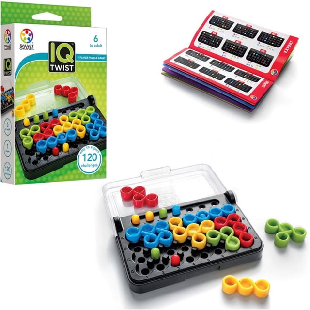 Juego de viajes SmartGames IQ Twist Cognitive Skill-Building