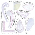 thumbnail image 3 of Jupean Ruler, Sewing Ruler, for Beginners Tailors Designers, 3 of 7
