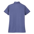 thumbnail image 6 of Yellow Rooster Womens Heathered Silk Touch Performance Polo Royal Heather L, 6 of 7