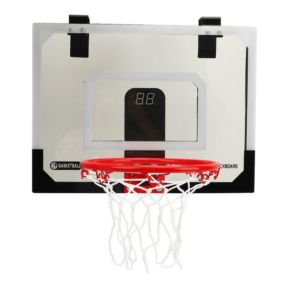 Indoor Mini Basketball Hoop Set, Mini Basketball Hoop Set PC Plastic for Office