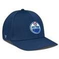 thumbnail image 3 of Men's Levelwear Navy Edmonton Oilers Zeta Flex Hat, 3 of 4