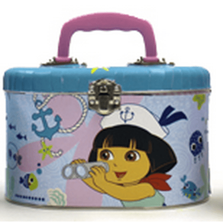 Dora Toy Box - Sewing Box - Dora the Explorer - Sailor Metal Tin Box New Gifts Toys 460807-2