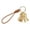 A001- Style A, variant on Gold Metal Bell with Leather Strap Hanging Loop, Rustic Farmhouse Decor for Front Door Porch Garden Patio, Vintage Christmas Door Bell Chime