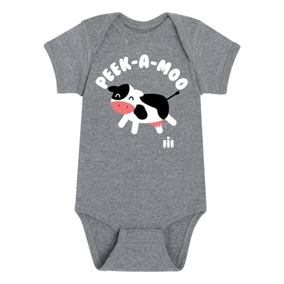 Case IH - Peek-A-Moo - Infant Baby Boy One Piece Onesie