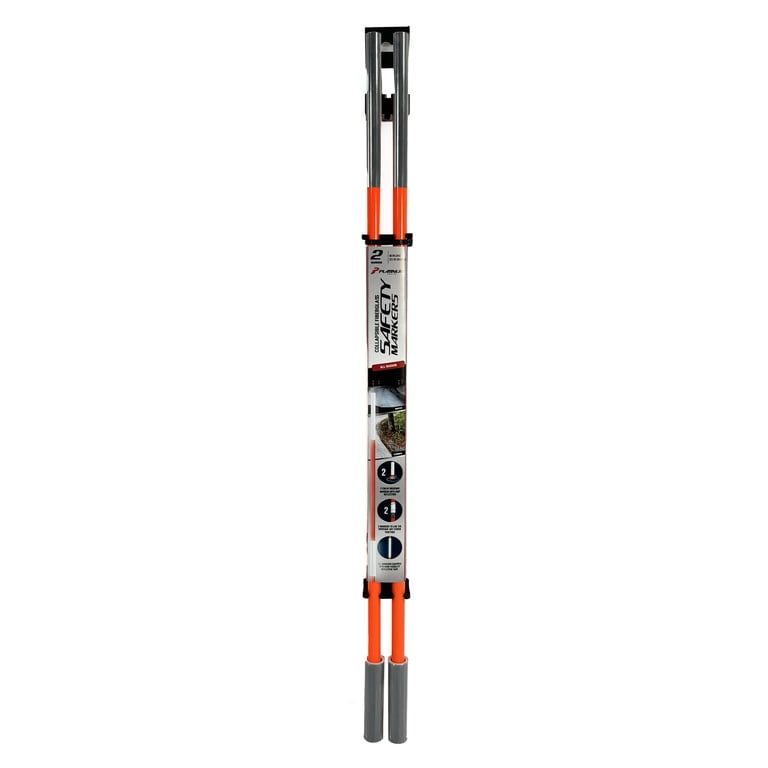 Platinum Series 48-Inch Reflective Driveway Markers, 2-Pack photo 1