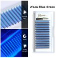 thumbnail image 1 of Extensión de pestañas de neón UV Gorota, pestañas que brillan en la oscuridad, verde fluorescente, brillante, colorido, a granel, extensión de pestañas individuales clásicas Tan Jianjun unisex, 1 of 2
