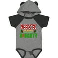 thumbnail image 3 of Inktastic Nice Until Proven Naughty with Holly and Gingerbread Man Boys or Girls Baby Bodysuit, 3 of 5
