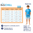 thumbnail image 3 of Big Chill Boys' Rash Guard Set - UPF 50+ Short Sleeve Swim Shirt and Bathing Suit Trunks - Swimwear Set for Boys (4-14), 3 of 3