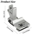 thumbnail image 3 of Gathering Pleated Presser Foot, Adjustable for Sewing Machine, Adjustable Gathering Pleated Presser Foot - Compatible with Industrial Sewing Machine, for Ruffles, P5Q, Easy Install, Meiiso, 3 of 9