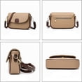 thumbnail image 3 of 2025 - Bolsos cruzs de piel para mujer, bolso de mano para mujer, bolso cruz para mujer, 3 of 3
