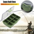 thumbnail image 5 of Caja de cebo para aparejos de pesca, equipo de contenedor de cebo para señuelos de peces (8 rejillas), 5 of 5