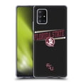 thumbnail image 1 of Head Case Designs Officially Licensed Florida State University FSU Florida State University Double Bar Soft Gel Case Compatible with Samsung Galaxy A51 5G (2020), 1 of 7