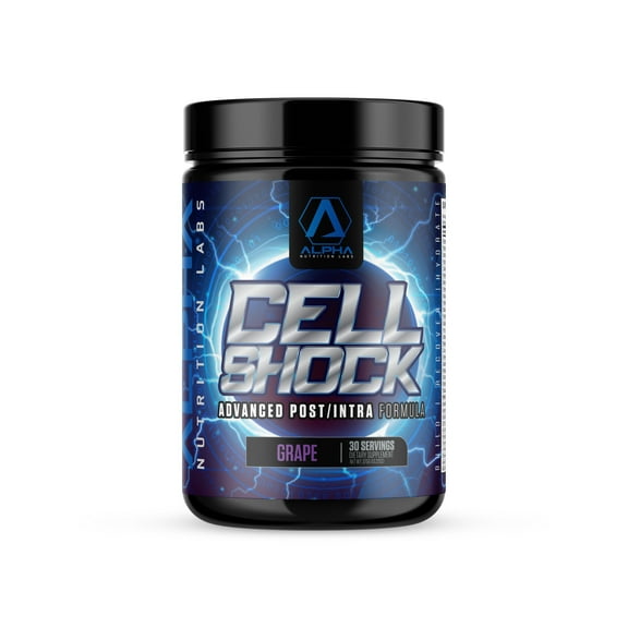 Cell Shock Post/Intra Workout – Muscle Recovery, BCAAs, Nitric Oxide, Electrolytes & Growth, Watermelon & Grape