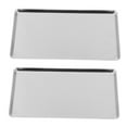 thumbnail image 4 of Minkissy 2pcs Stainless Steel Baking Pan Rectangular For Food Service, 4 of 7