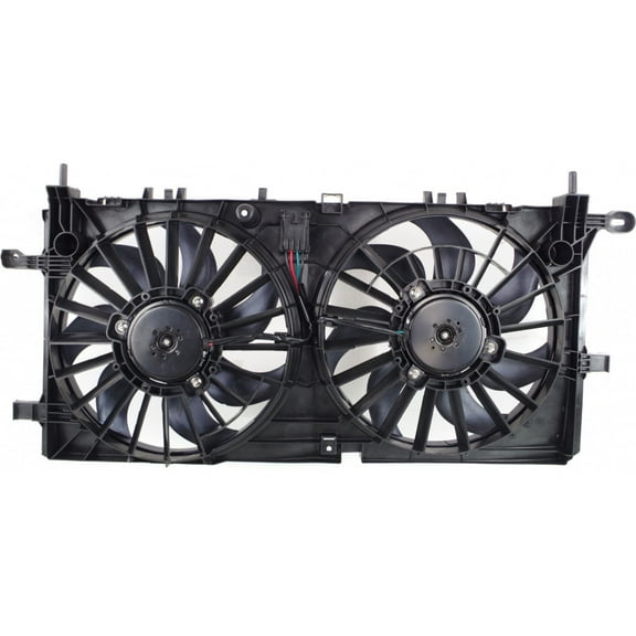 For Chevy Uplander Cooling Fan Assembly for Radiator / A/C Condenser 2006 07 08 2009 3.9L For GM3115228 | 15907032