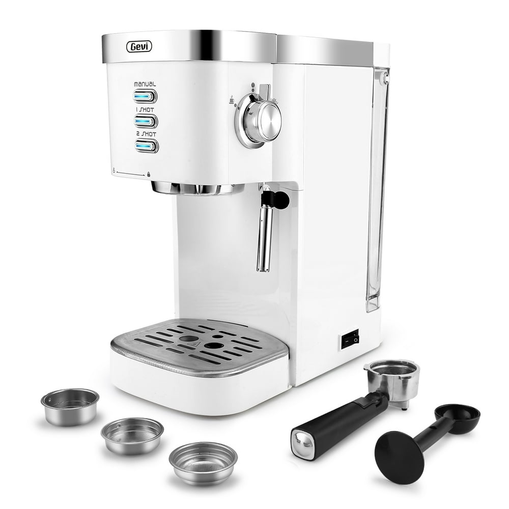 Gevi Espresso Machine 20Bar Latte Cappuccino Maker with Frother,1.25 L