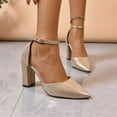 thumbnail image 2 of Women's Pointed Toe High Heels,Wedding Dress Shoes,Patent Leather Pumps,Cute Evening Stilettos, 2 of 7