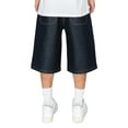 thumbnail image 4 of Victorious Men's Essential Baggy Fit Denim Shorts DS2098 - INDIGO - 28, 4 of 6