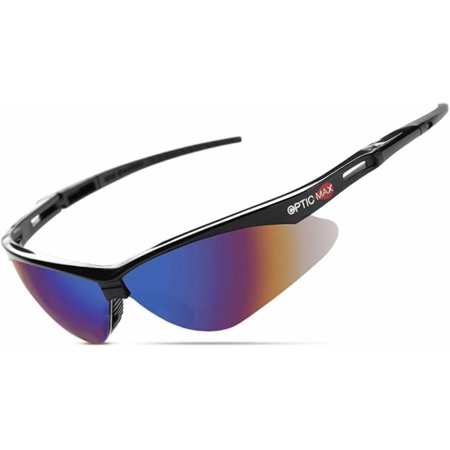 Glove Station Optic Max Safety Glasses for Men & Women, Anti-Fog & Scratch-Resistant Tactical Work Glasses – Eye Protection for Shooting, Hunting and Construction, Flexible Frame