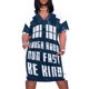 thumbnail image 2 of Laugh Hard Run Fast Be Kind Loose Pocket Dress Evening dresses evening dress ladies, 2 of 7
