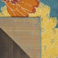 thumbnail image 6 of Nourison Allur Modern Floral Turquoise Multicolor 4' x 6' Area Rug, (4' x 6'), 6 of 9