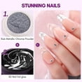 thumbnail image 2 of Pegamento de aluminio para uñas Makartt, 8 ml, para diseños lineales, de conchas y ondulados, 2 of 9