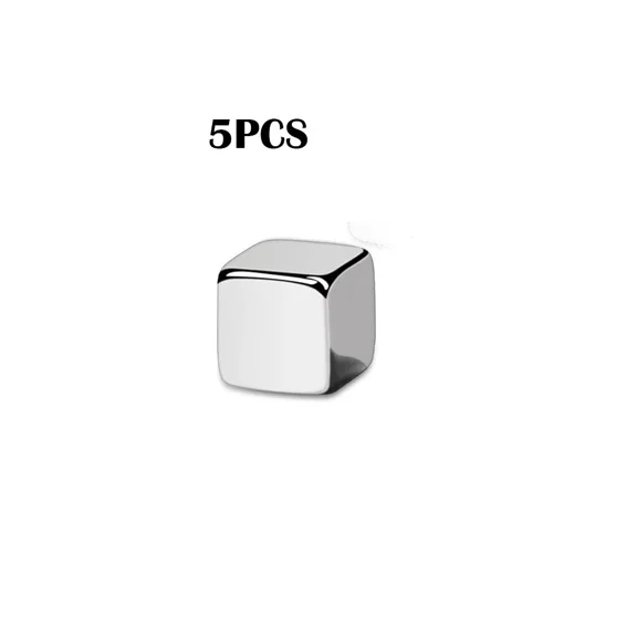 5Pcs 5X5X5Mm Neodymium Magnets Strong Mini Cube For Fridge Craft Whiteboard