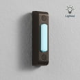 thumbnail image 4 of Heath Zenith Heath Zenith Oil-Rubbed Bronze Metal Wired Lighted Push Doorbell Button, 4 of 7