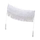 thumbnail image 2 of Bufanda de Cadera Soledad Lentejuelas con Borlas Traje de Actuación 3 Capas Blanco, 2 of 9