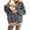 Dark Gray, variant on Womens Baby Carrier Hoodie Hands Free Babywearing Zipper Hoodie Fall Maternity Oversized Sweatshirt Warm Thick Newborn Carrying Pouch Fleece Jacket Postpartum Outfits for Women