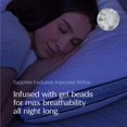 thumbnail image 4 of Almohada DreamyBlue con zafiros reforzados, ajustable, tamaño Loft King, 4 of 6