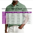 thumbnail image 2 of Fnnxeal Mens Summer Polo Shirts, Button Big and Tall Colleaed Tees Men’s Short Sleeve Shirt Solid Casual Shirt Pink T-Shirt 5XL, 2 of 5