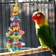 thumbnail image 2 of Juguetes para jaula de loros NikouMX 6 piezas de juguete de puente de madera para loros y pájaros, 2 of 8