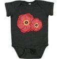 thumbnail image 3 of Inktastic Red Poppy Flowers Boys or Girls Baby Bodysuit, 3 of 5