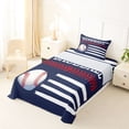 thumbnail image 5 of Erosebridal Kids Baseball Twin Sheet Sets,Boys Ball Games Bedding For Sport Gamer 3 Pieces, 5 of 6