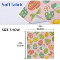thumbnail image 6 of Coolnut Easter Cloth Napkins 1PCS,Easter Eggs and Cute Chicks Soft and Skin Friendly Dinner Napkins Washable for Dinner, Hotel,Reunion,BBQ Party, 6 of 7