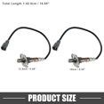 thumbnail image 3 of Unique Bargains 2pcs O2 Oxygen Sensor No.8946539885 Upstream Downstream for Toyota 4Runner 1994-1995, 3 of 7