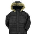 thumbnail image 2 of Boy's Winter Puffer Coat Quilted Winter Jacket with Faux Fur Hood Fashion Kids Warm Snow Coat Gift 4-14, 2 of 3