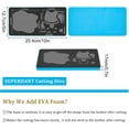 thumbnail image 2 of 1pc Wood Cutting Dies with Steel for DIY Leather Craft Cat Shape 254x127x9mm, 2 of 9