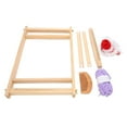 thumbnail image 2 of Juego de telar multiusos innovador educativo DIY hecho a mano telar de madera para niños, 2 of 5
